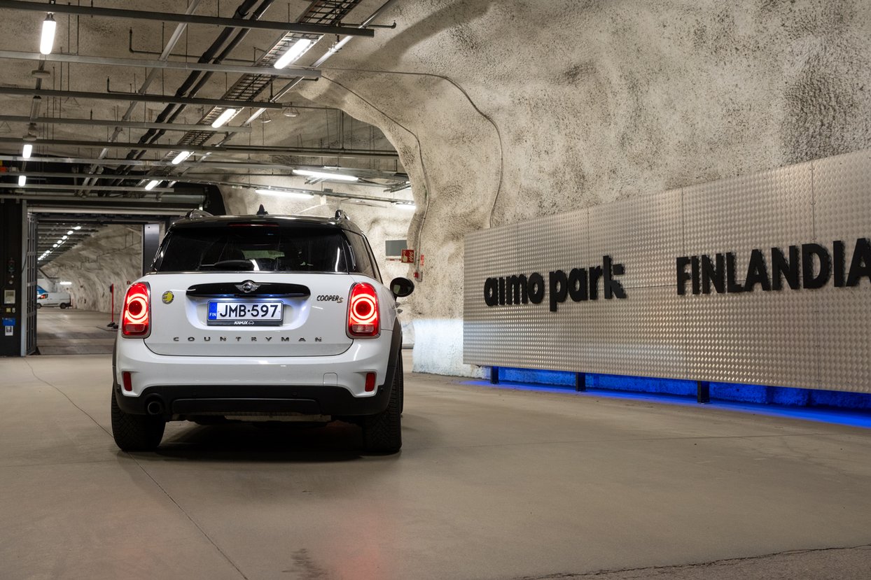 Aimo Park Finlandia pysäköintihalli Helsingissä