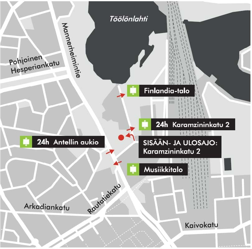 Finlandia kartta