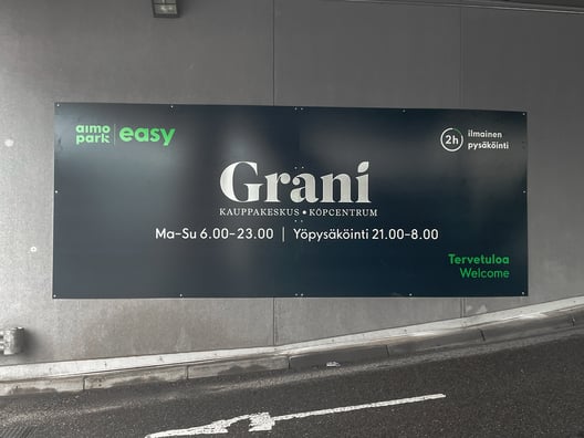 Granin pysäköinti uudistui – nyt entistä helpompi ja nopeampi