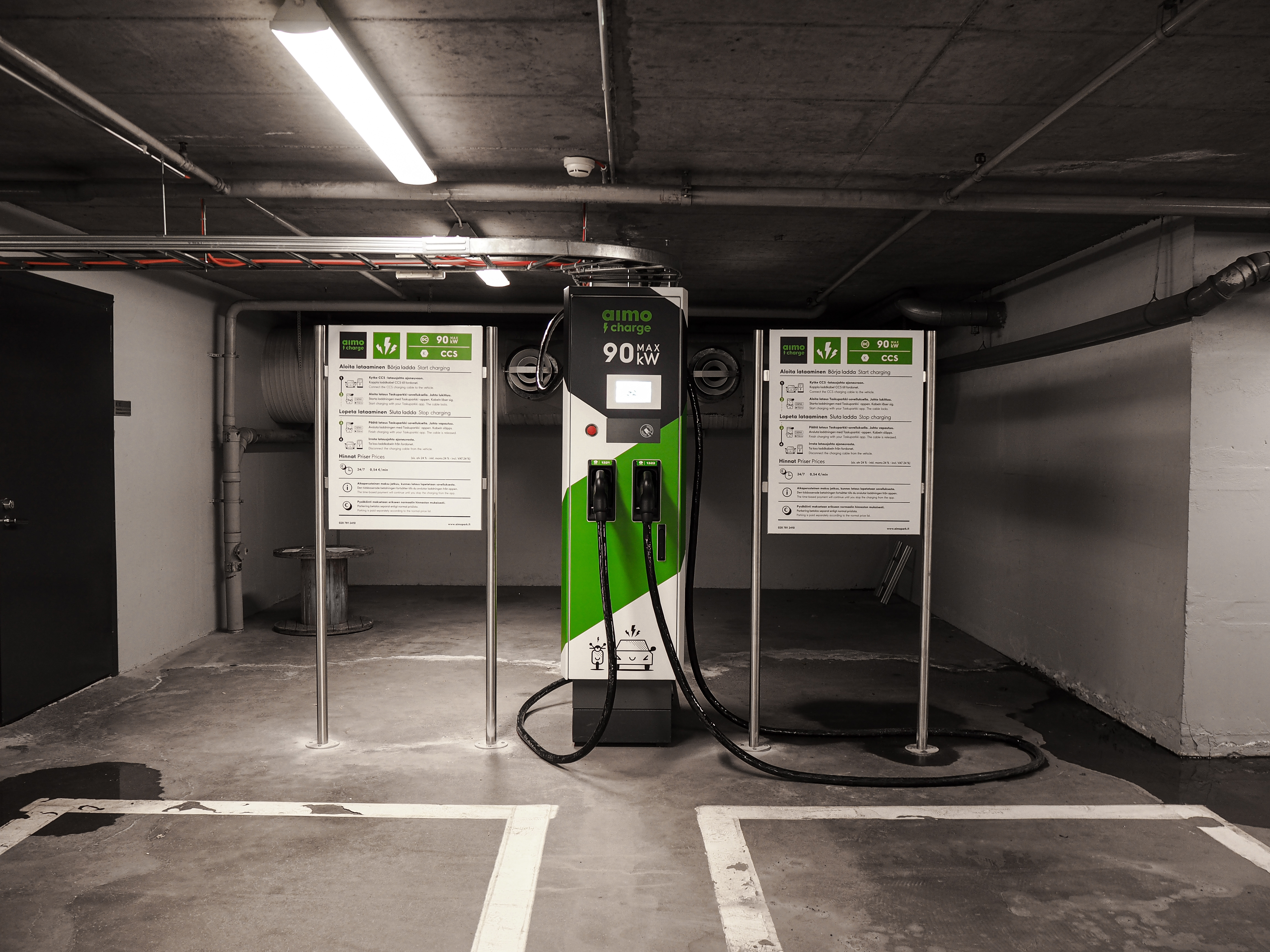 Hansakortteli fast ev charger